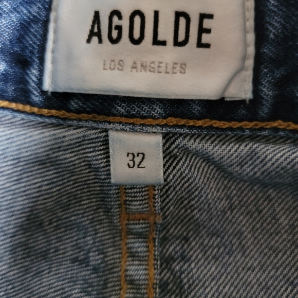 Agolde Pinch Waist Cotton High Rise Jeans Size 32 - Picture 8 of 15